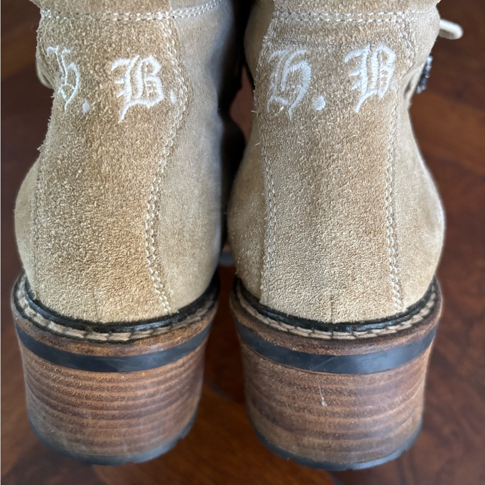 Tan Suede Women's Boots